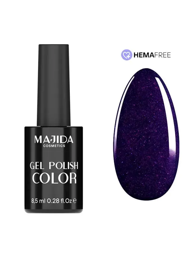 Majida Cosmetics Gel Polish Midnight Follies smalto 8,5 ml coprente