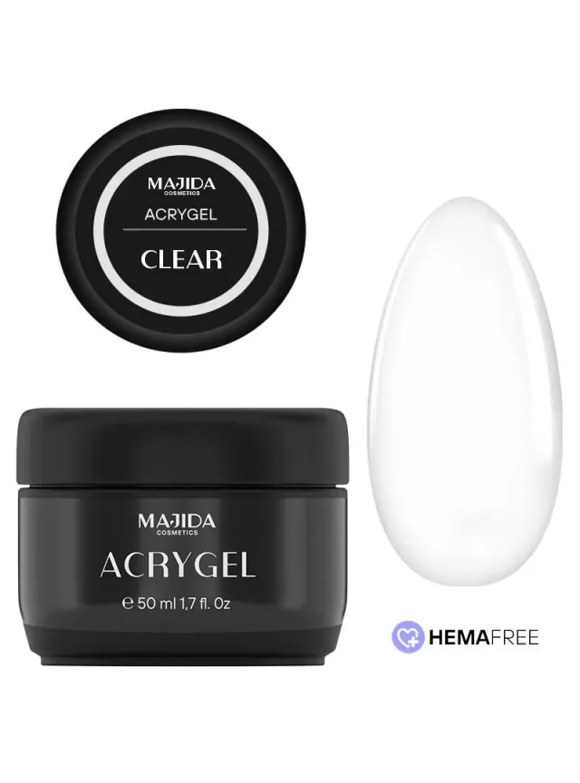 Majida Acrygel Clear acrygel 50 ml trasparente resistente