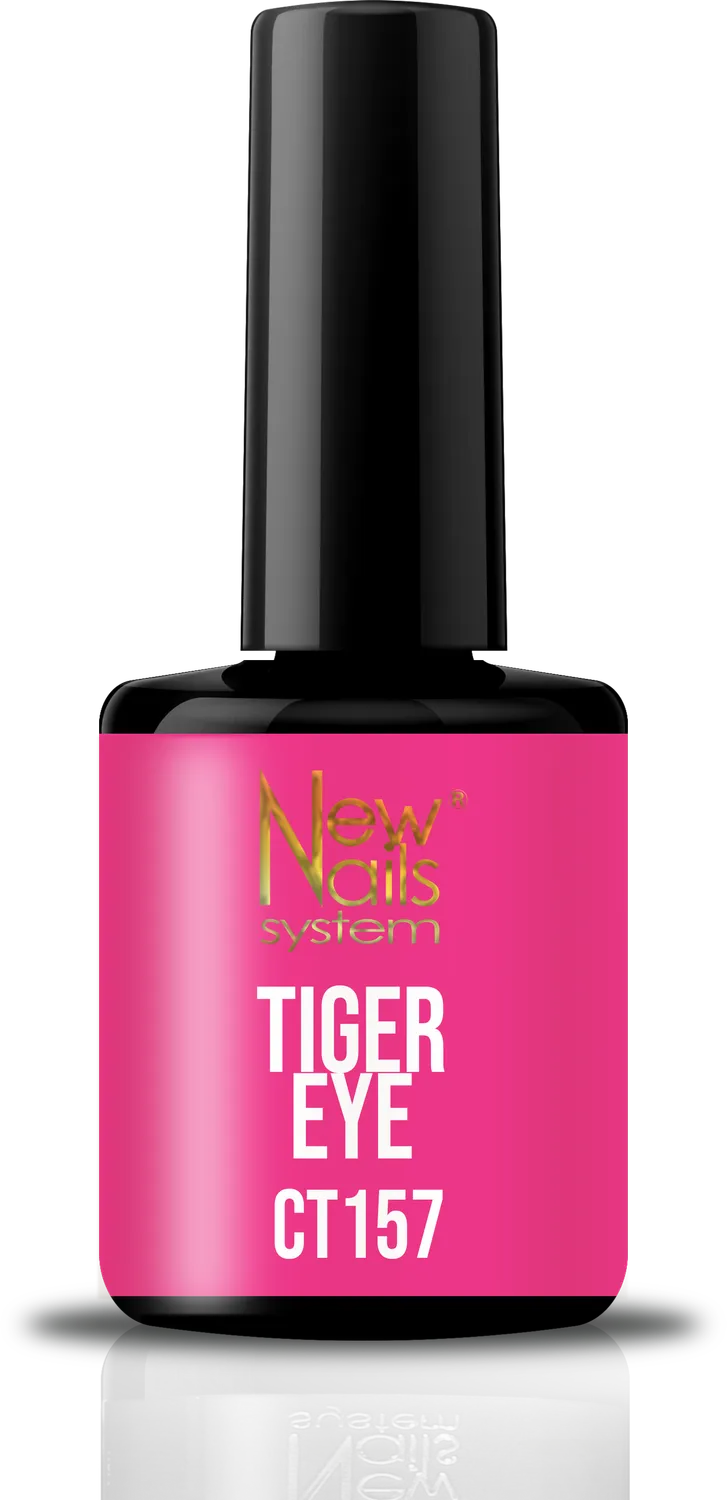 New Nails System Tiger Eye C157 smalto semipermanente cat eye