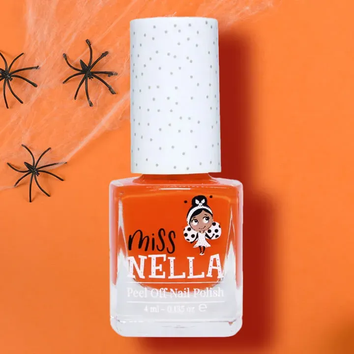 Miss Nella Poppy Fields smalto peel off arancione coprente