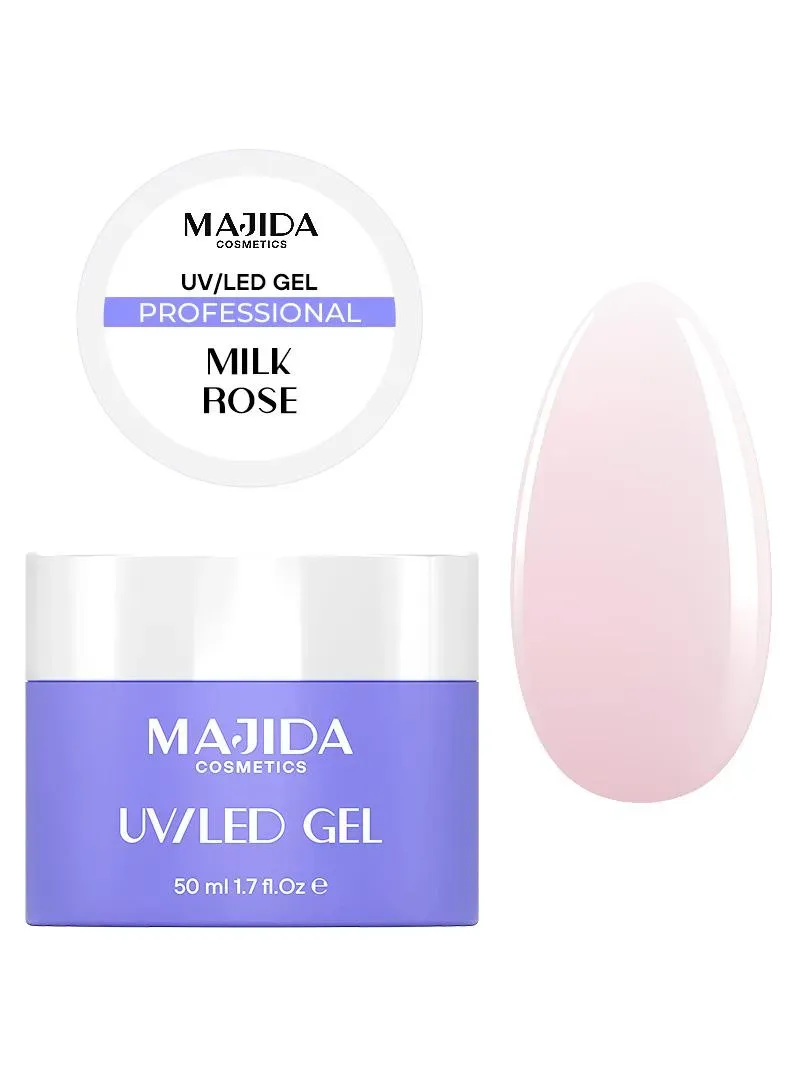 Majida Cosmetics Milk Rose gel ricostruzione 200 ml rose