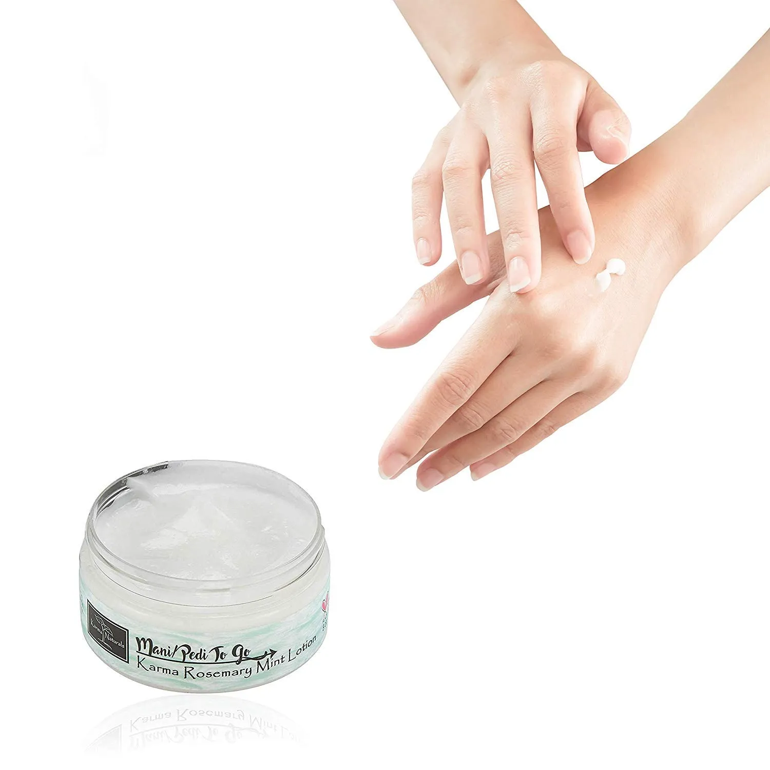 Karma Organic Rosmarino Menta lozione corpo pelle grassa