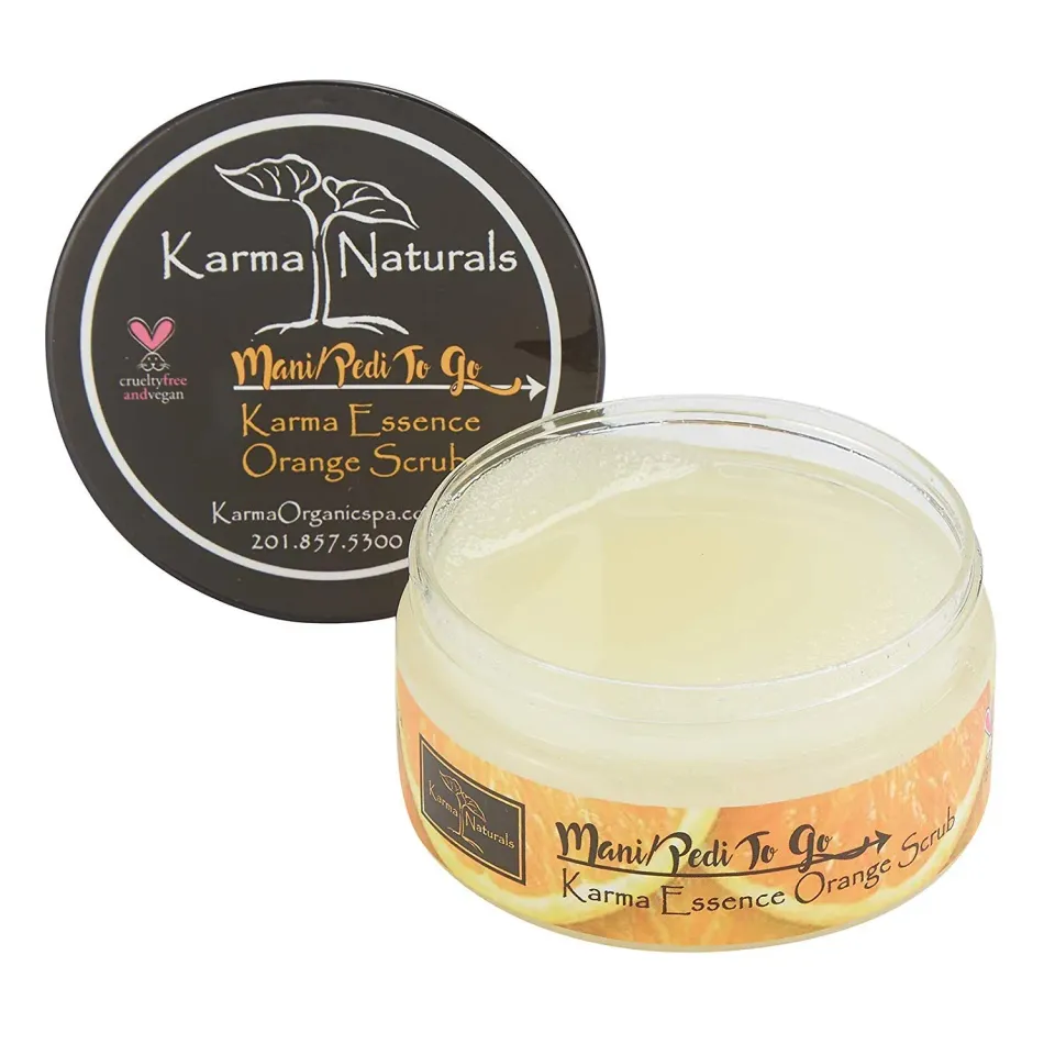Karma Organic Essence Orange scrub corpo esfoliante zucchero