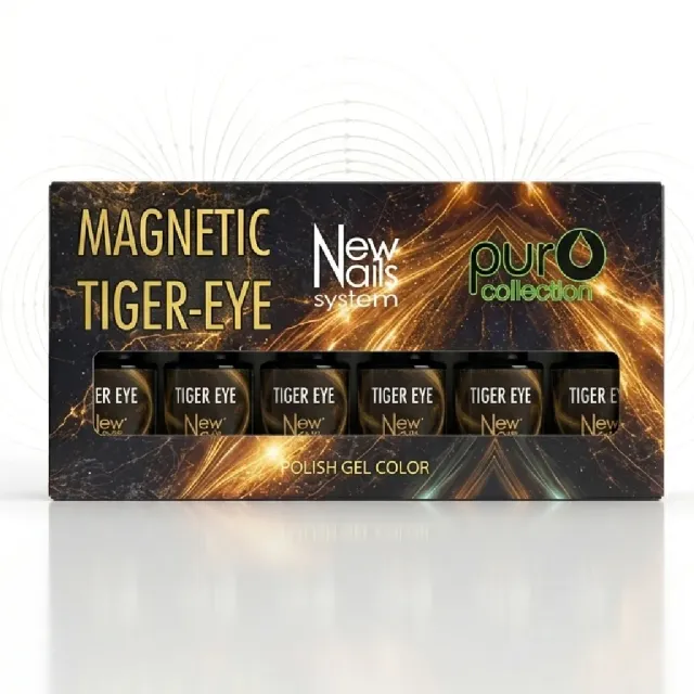 New Nails System Magnetic Tiger Eye Smalto Semipermanente Cat Eye