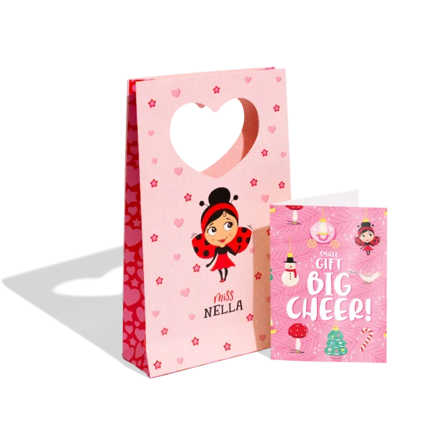 Miss Nella Gift Bag confezione regalo con biglietto festa