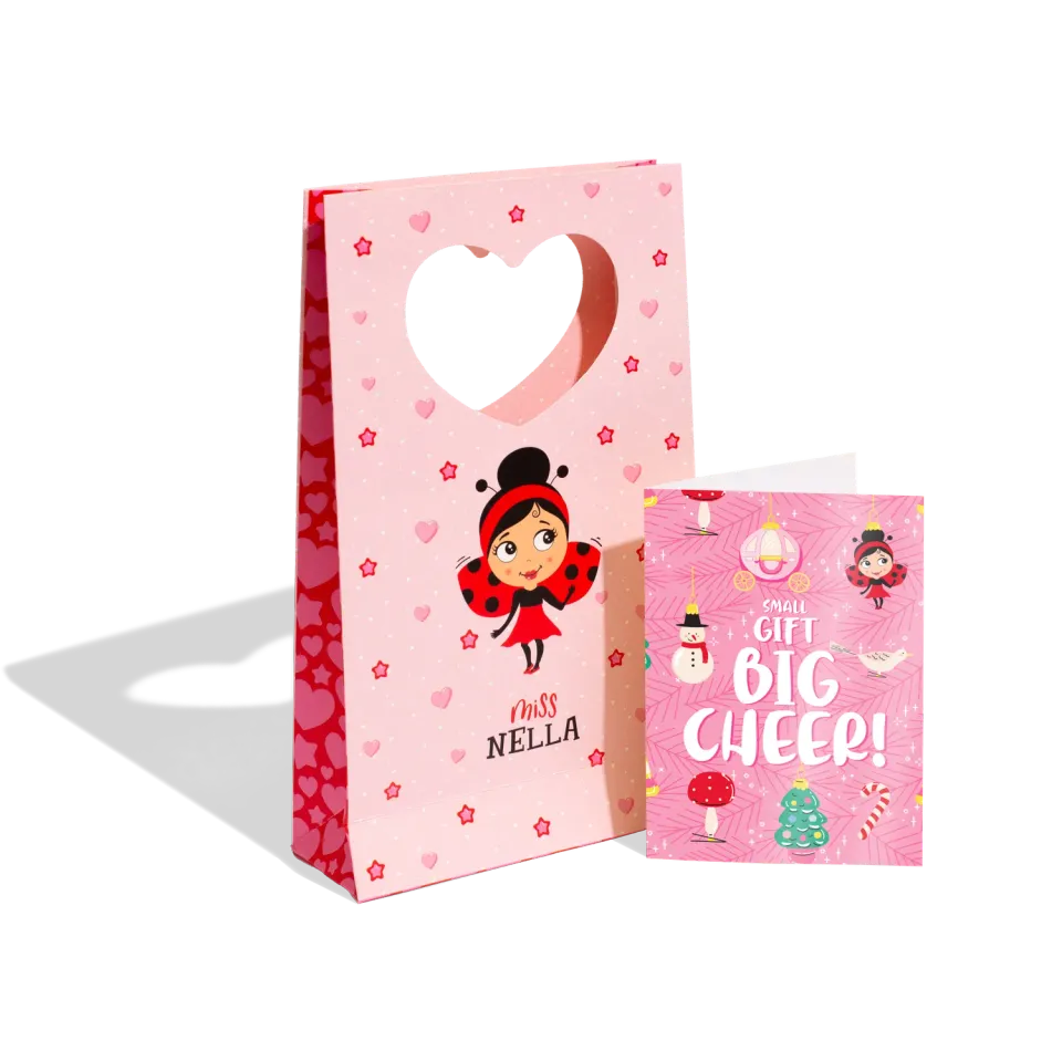 Miss Nella Gift Bag confezione regalo con biglietto festa