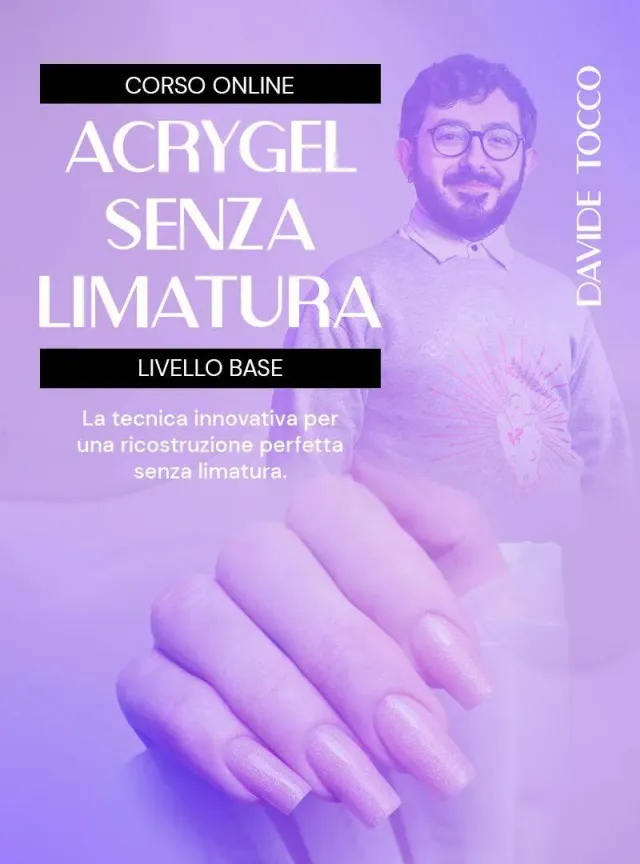 Majida Acrygel Senza Limatura corso online con master 1 corso
