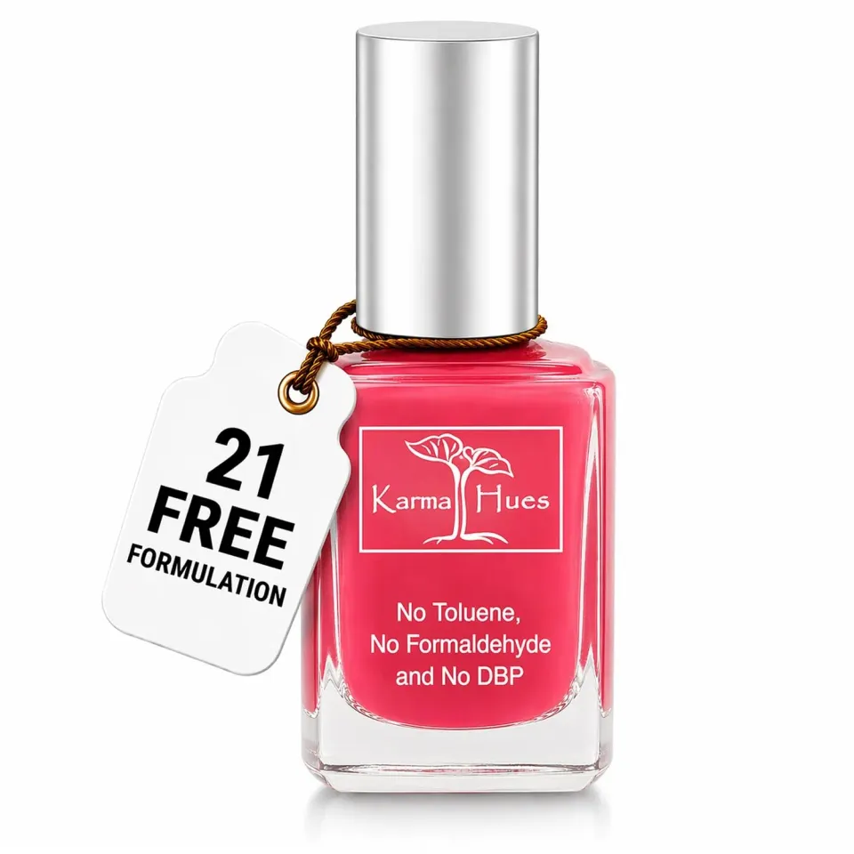 Karma Organic Red Room smalto naturale rosso vegano