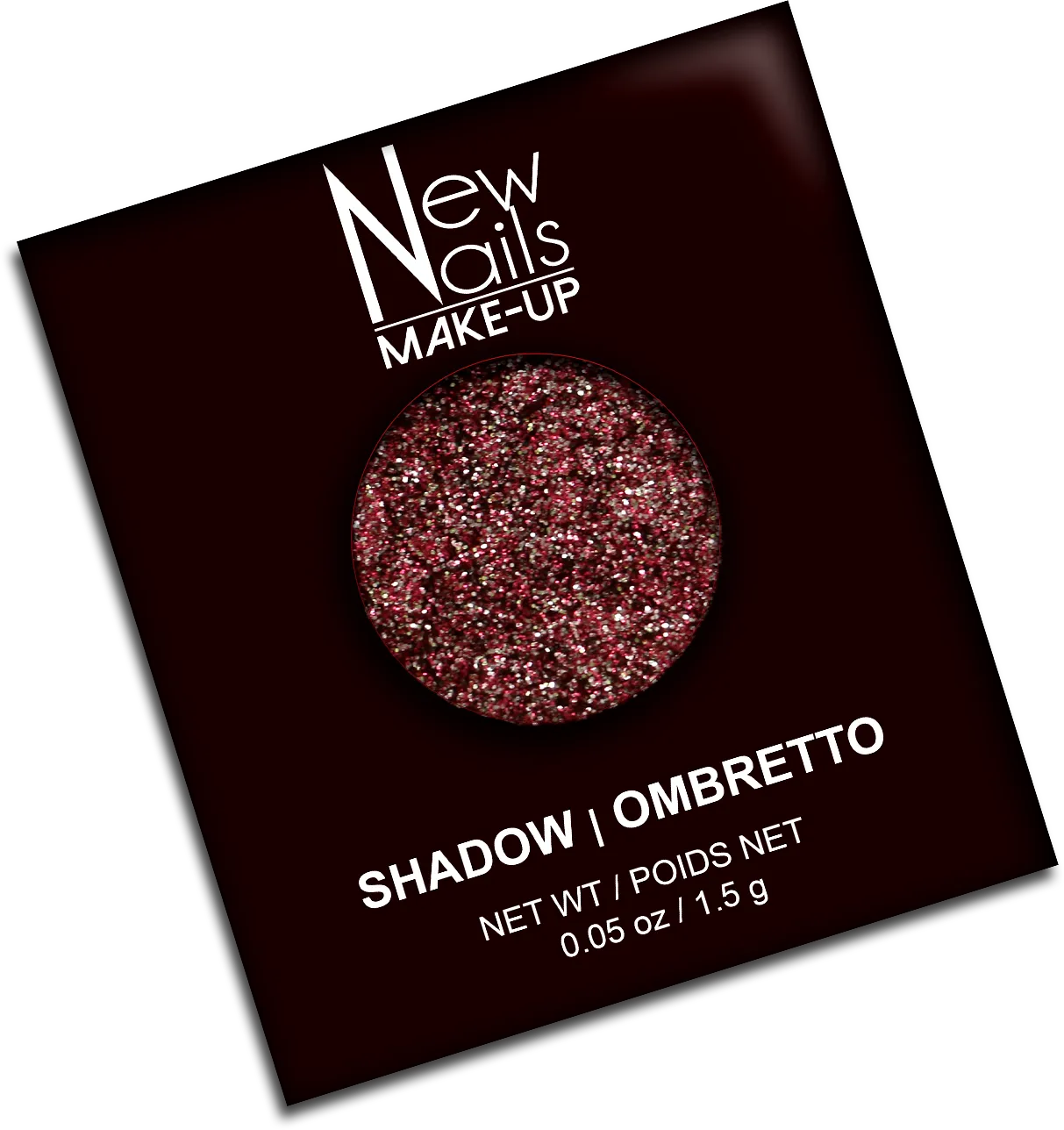 New Nails System EG14 Mercury ombretto glitter solo cialda