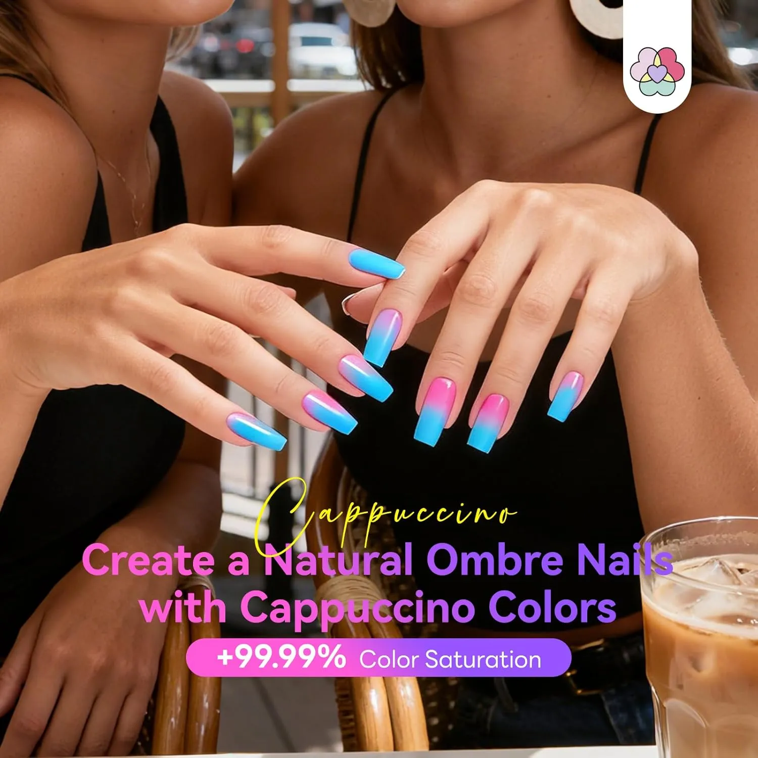 Saviland Macaron 12 colori gel airbrush nail art