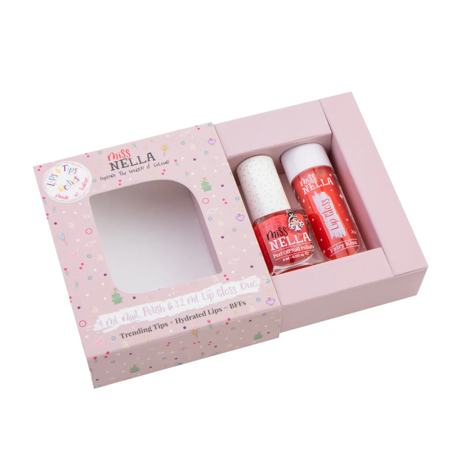 Miss Nella Croco Dazzle Fairy Kiss duo smalto gloss
