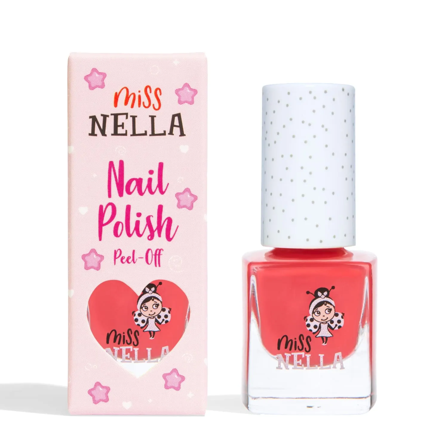 Miss Nella Cherry Macaroon smalto peel off corallo bambina