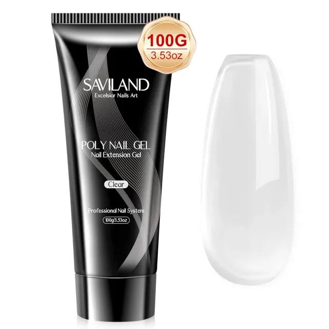 Saviland Polygel Clear 100g extension colore pieno