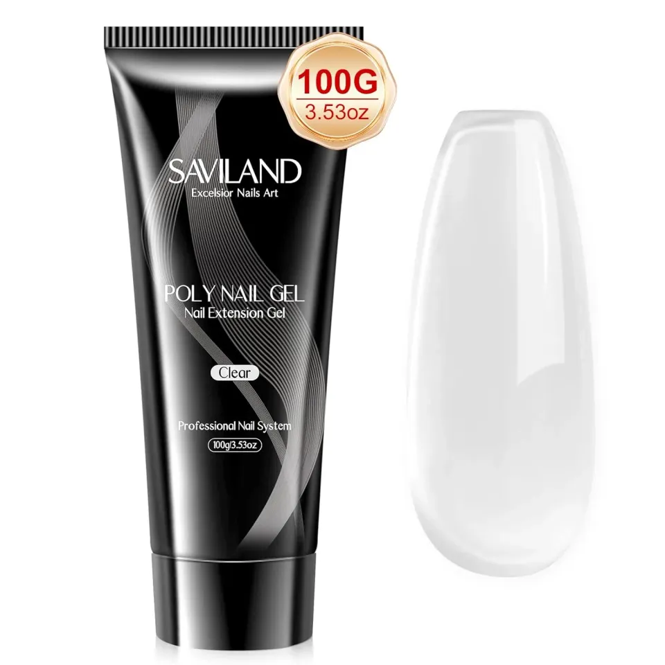 Saviland Polygel Clear 100g extension colore pieno