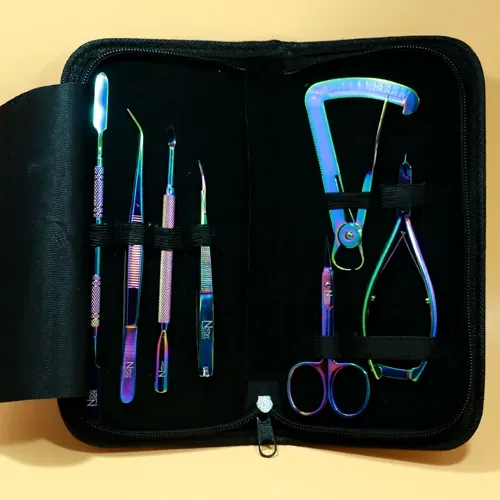 New Nails System Professional Élite kit manicure 7 pezzi nickel free