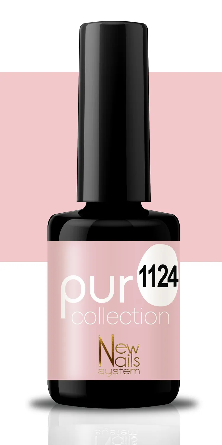 New Nails System Scent of Roses 1124 smalto semipermanente pink
