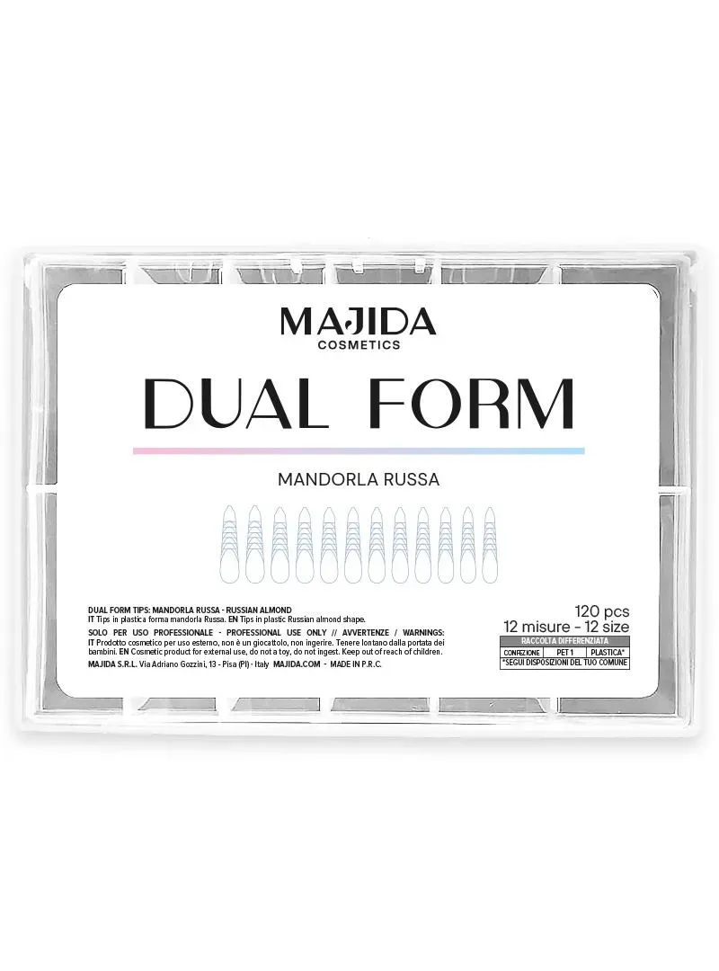 Majida Cosmetics Dual Form Mandorla Russa ricostruzione unghie
