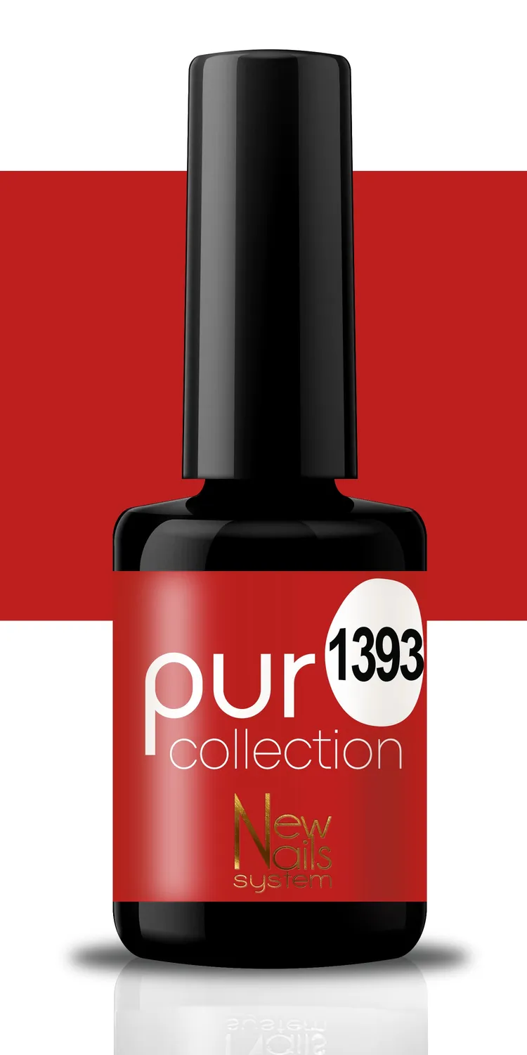 New Nails System Rouge Passion 1393 smalto gel rosso valentino
