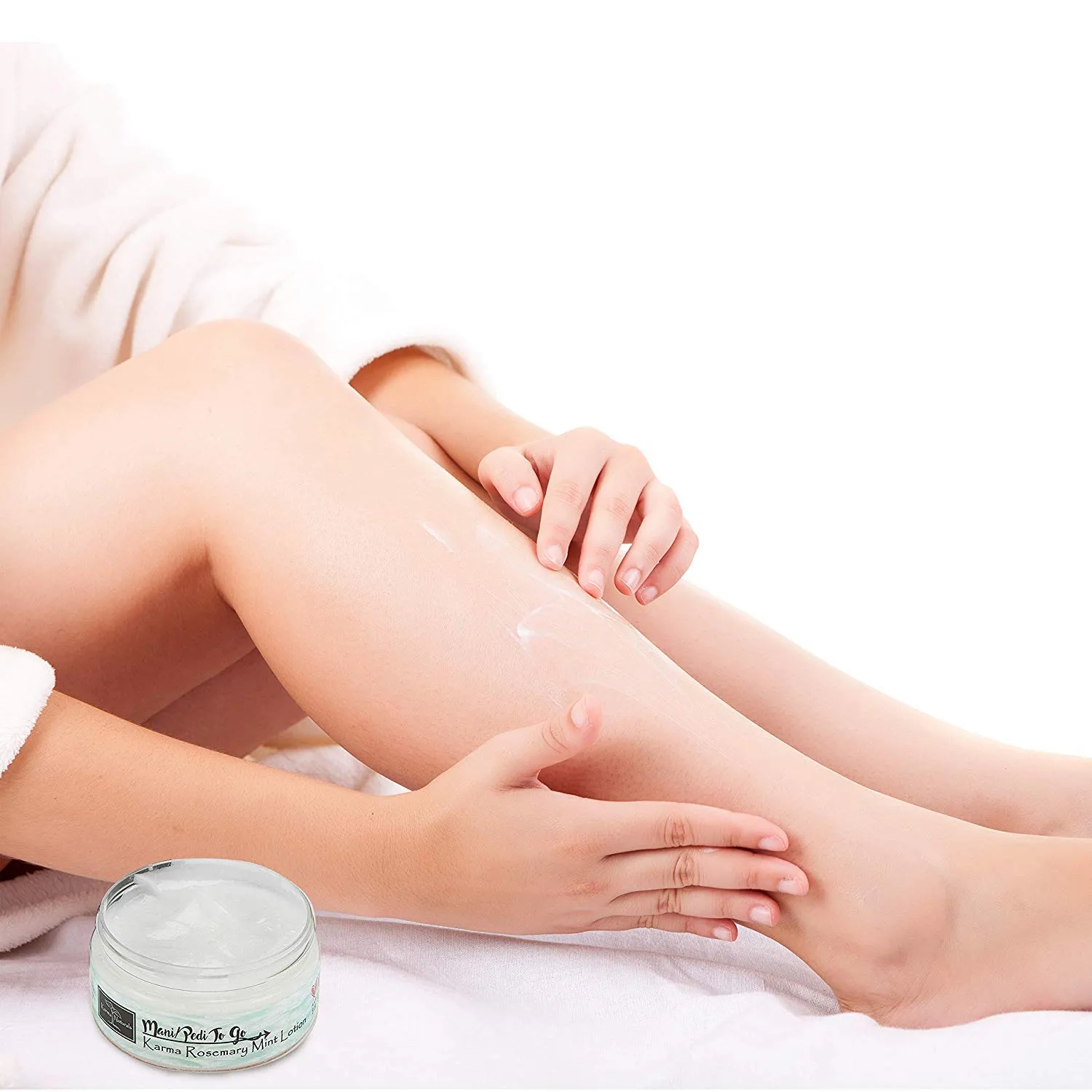 Karma Organic Rosmarino Menta lozione corpo pelle grassa