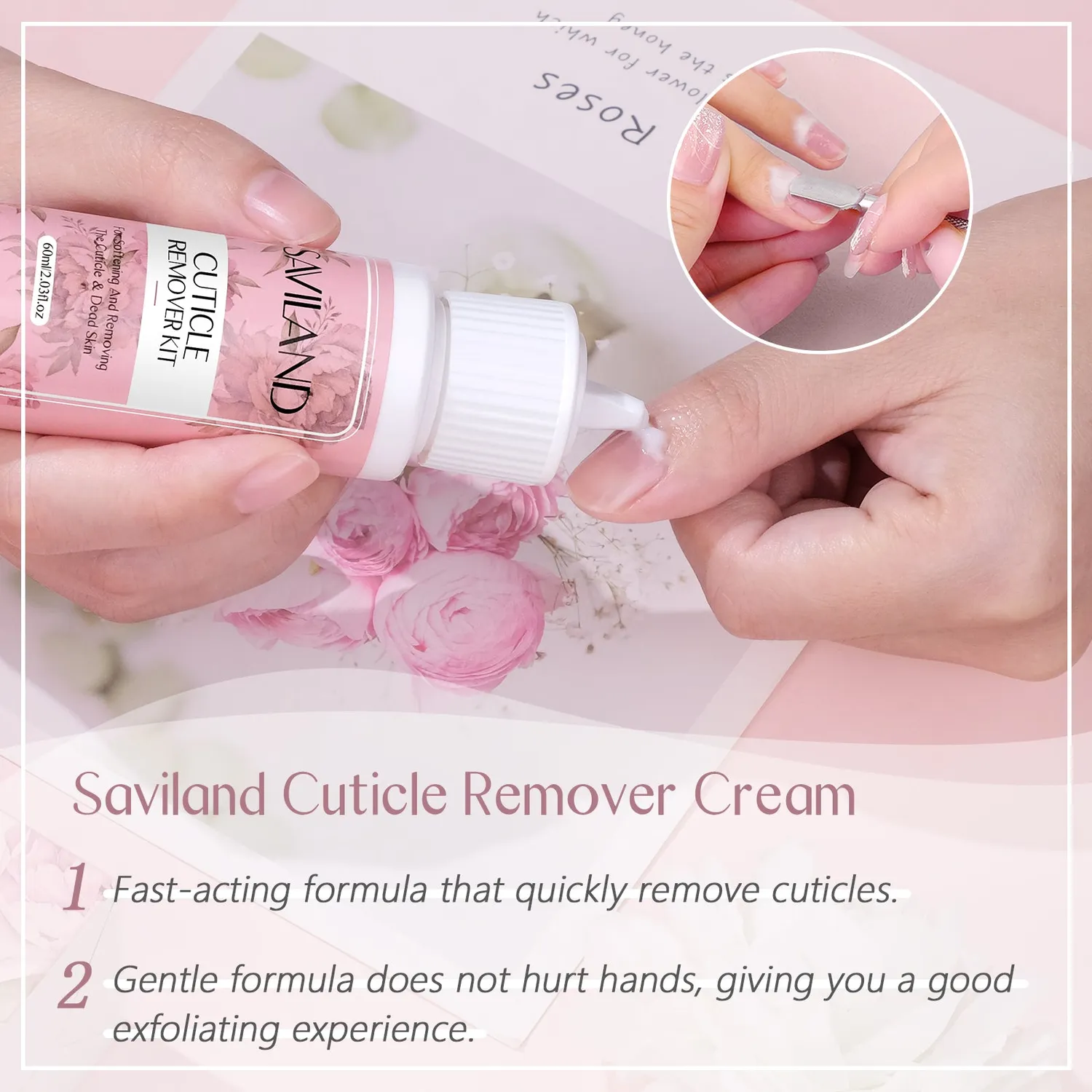Saviland Kit Cura Cuticole crema 60 ml + olio 30 ml