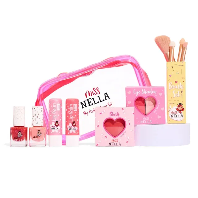 Miss Nella Bag of Wonders Pink set smalti trucco bambina