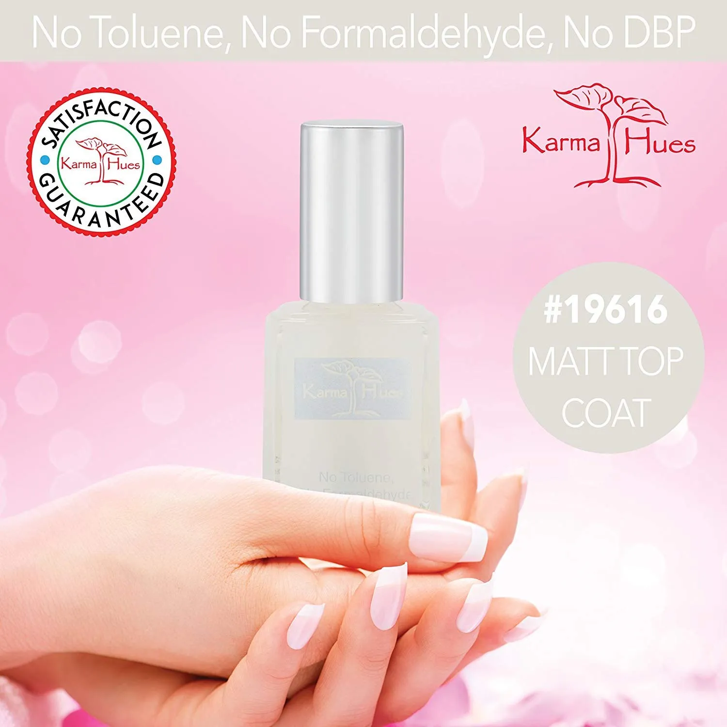 Karma Organic Top Coat smalto opaco lunga tenuta