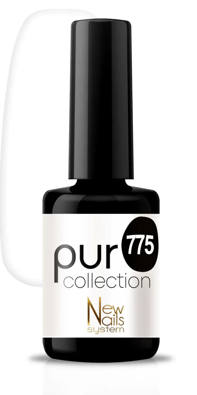 New Nails Black & White 775 Smalto Semipermanente Bianco Estremo