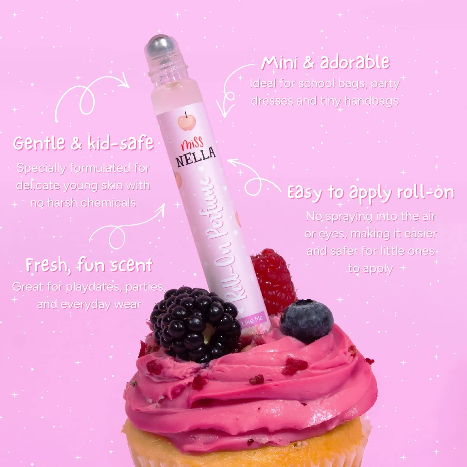 Miss Nella Cool Like Me profumo roll-on aloe bimba