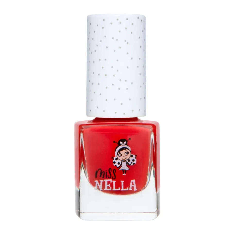 Miss Nella Class Clown smalto peel off rosso arancio bimbe