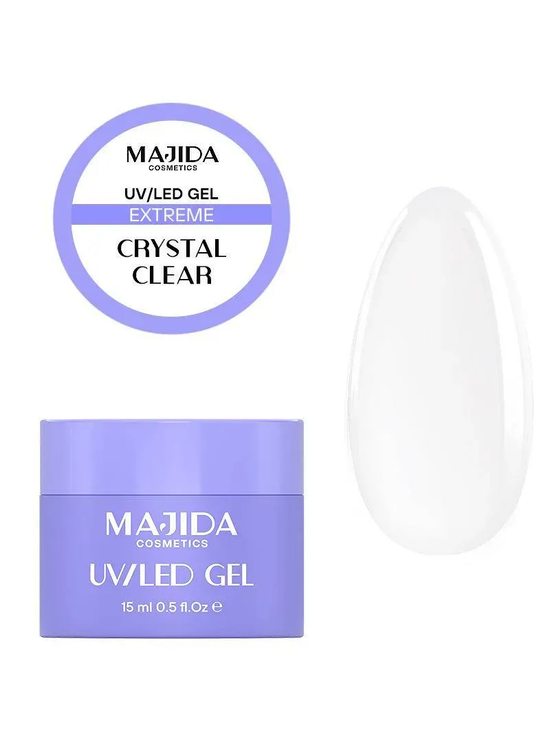 Majida Cosmetics Extreme Crystal Clear gel 15 ml rigido