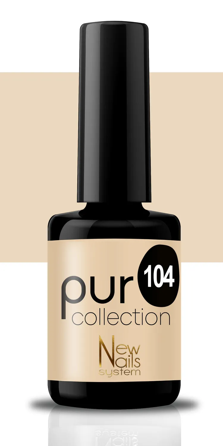 New Nails System Cowgirl 104 smalto semipermanente Crema Zabaione nude