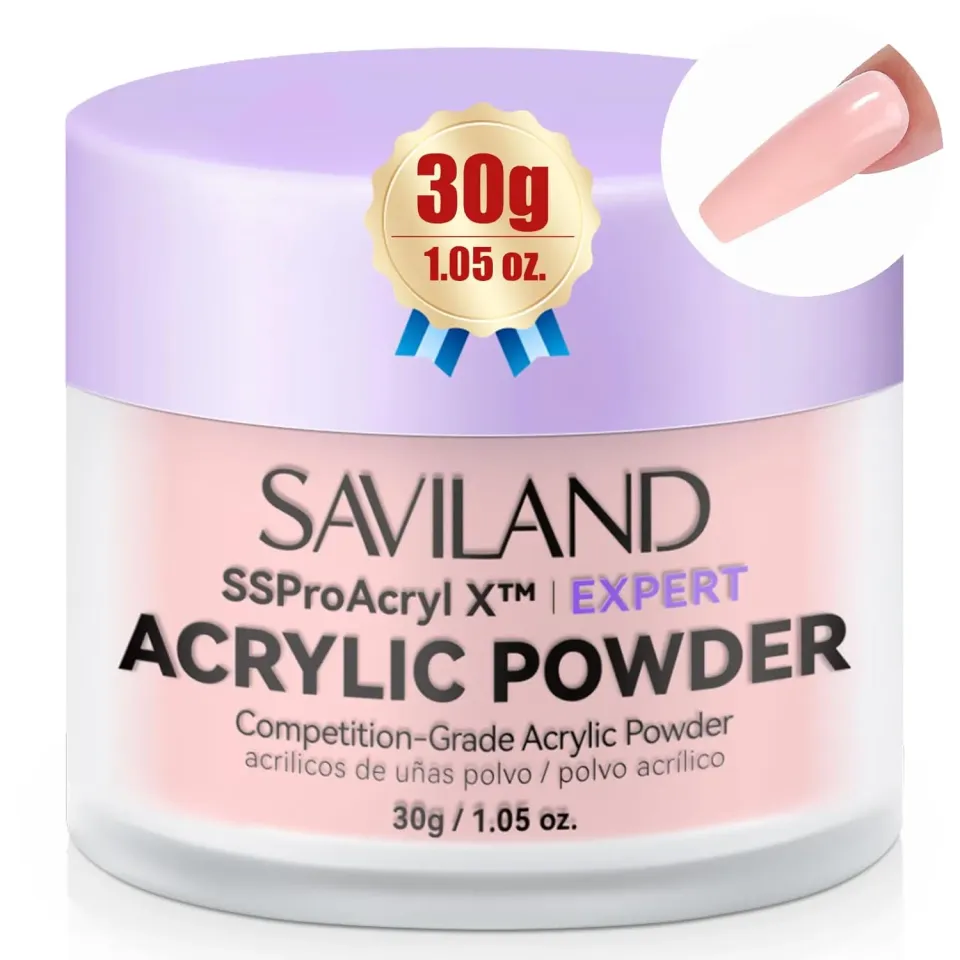 Saviland SSProAcryl X Polvere Acrilica Rosa Unghie
