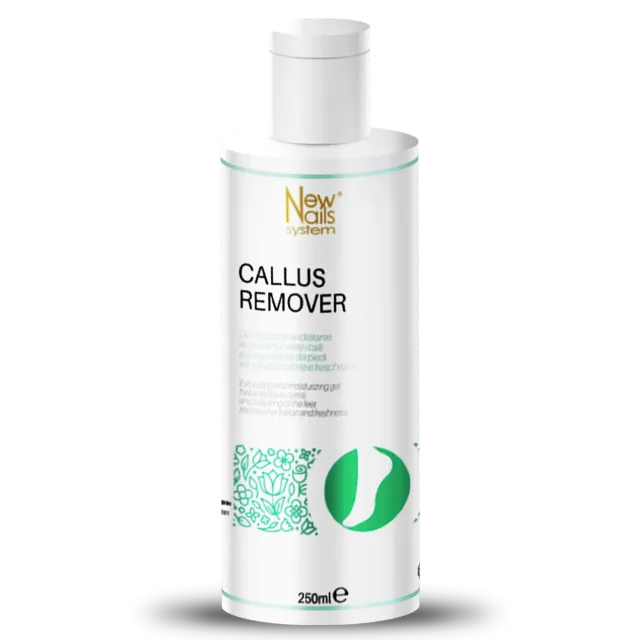New Nails System Gel Callus Remover trattamento piedi talloni