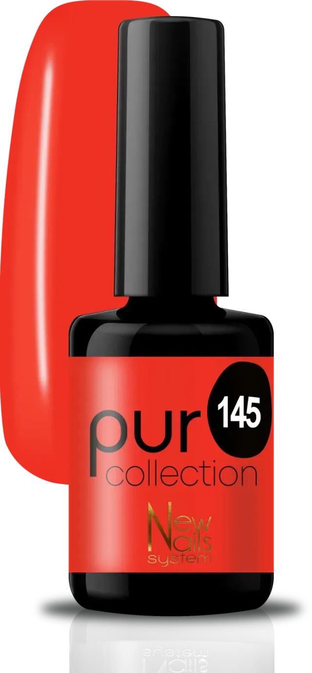 New Nails System Tropical Sunset 145 smalto semipermanente rosso fiery