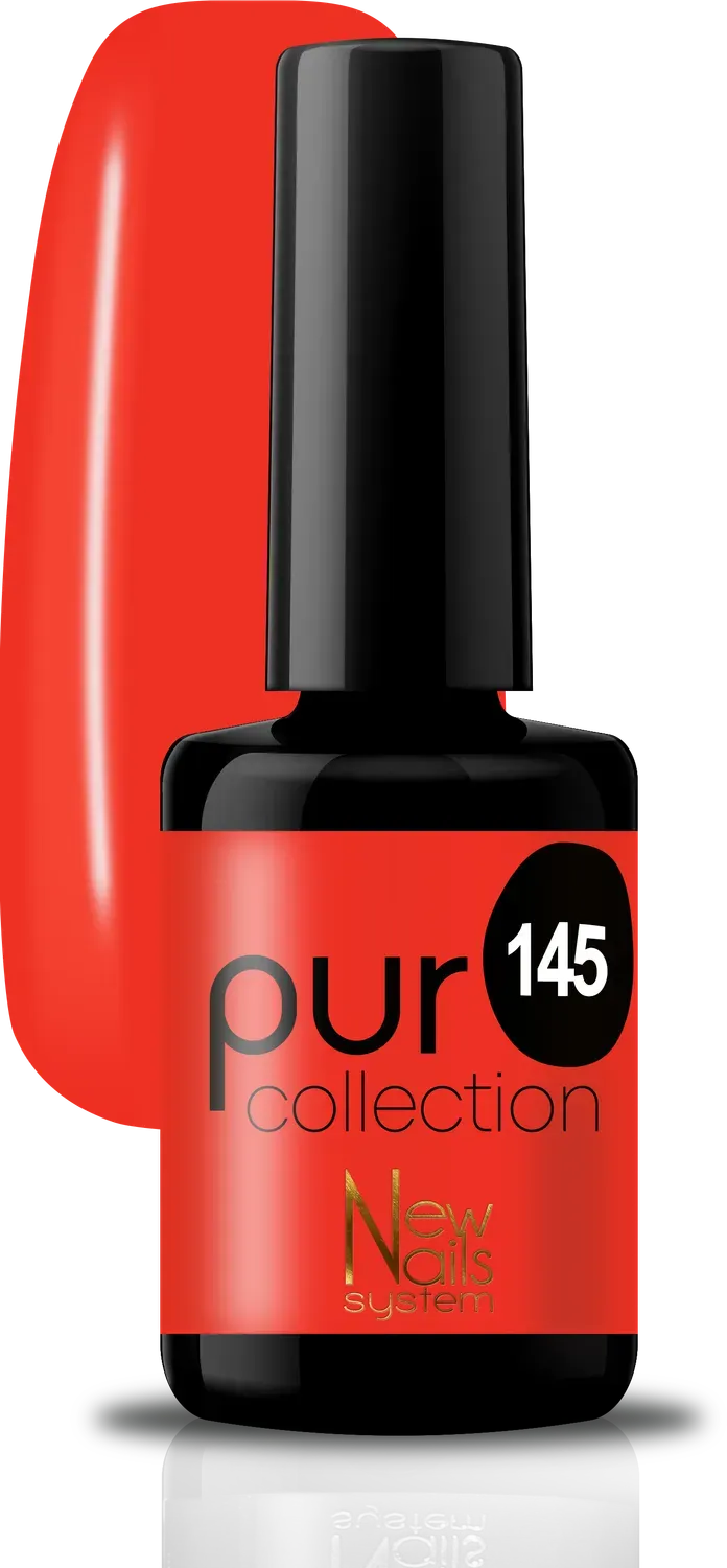 New Nails System Tropical Sunset 145 smalto semipermanente rosso fiery