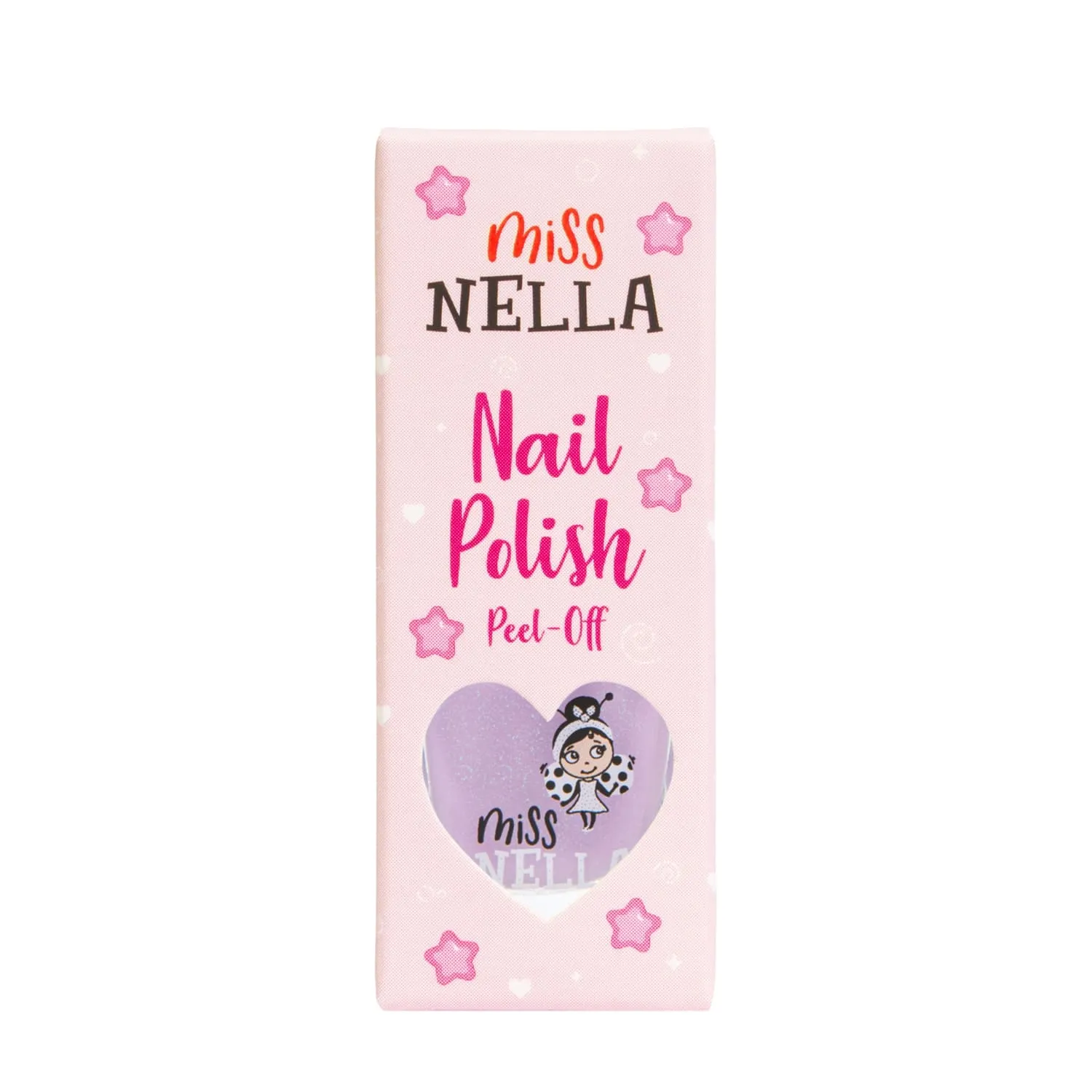 Miss Nella Butterfly Wings smalto peel off lilla glitter