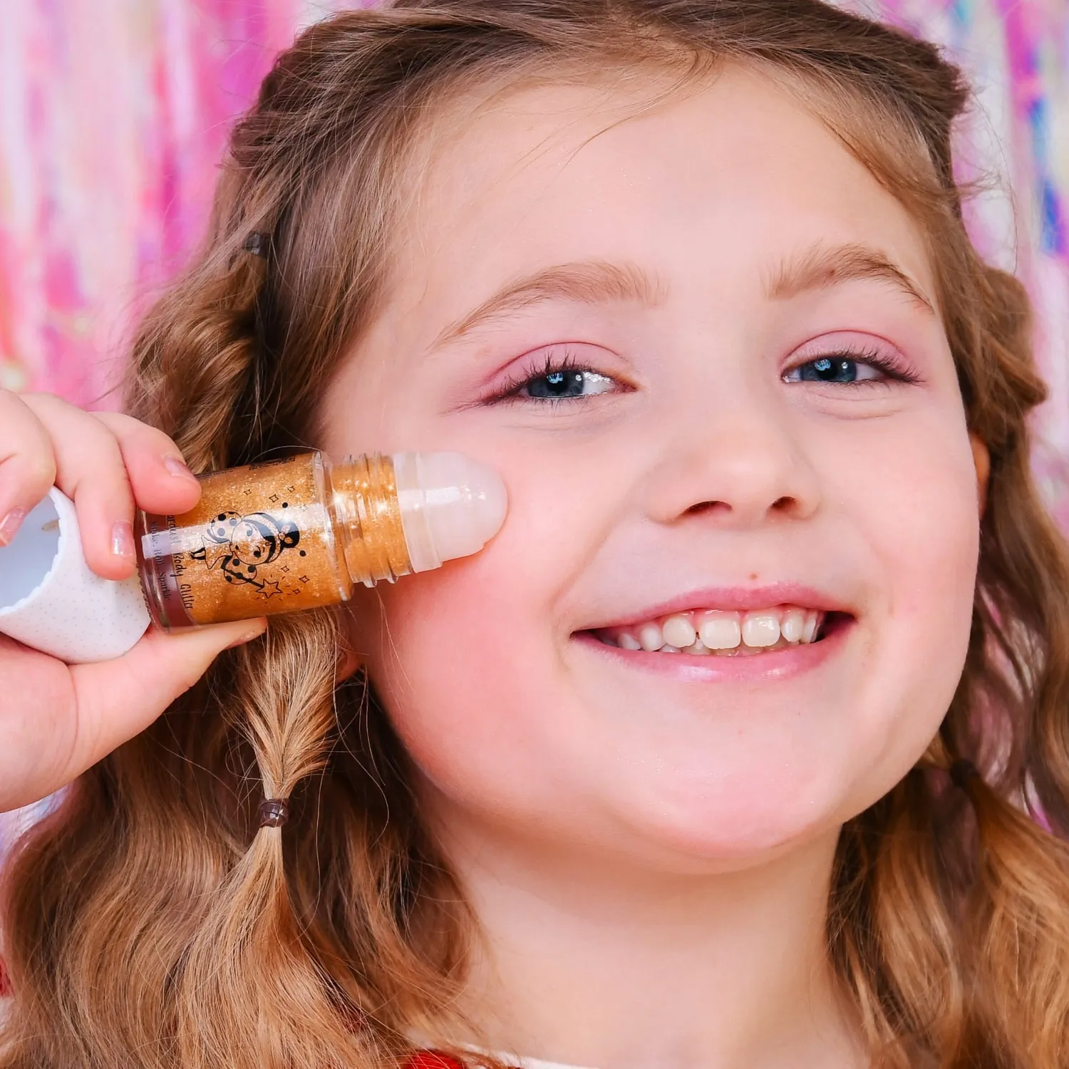 Miss Nella Astroglow glitter corpo roll on