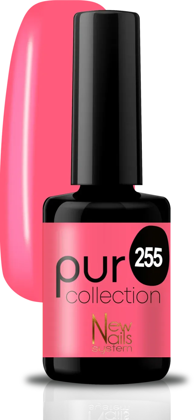 New Nails System Tropical Sunset 255 smalto gel rosa pop