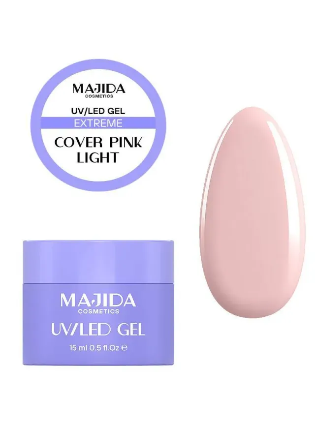 Majida Cosmetics Extreme Cover Pink Light gel 15 ml