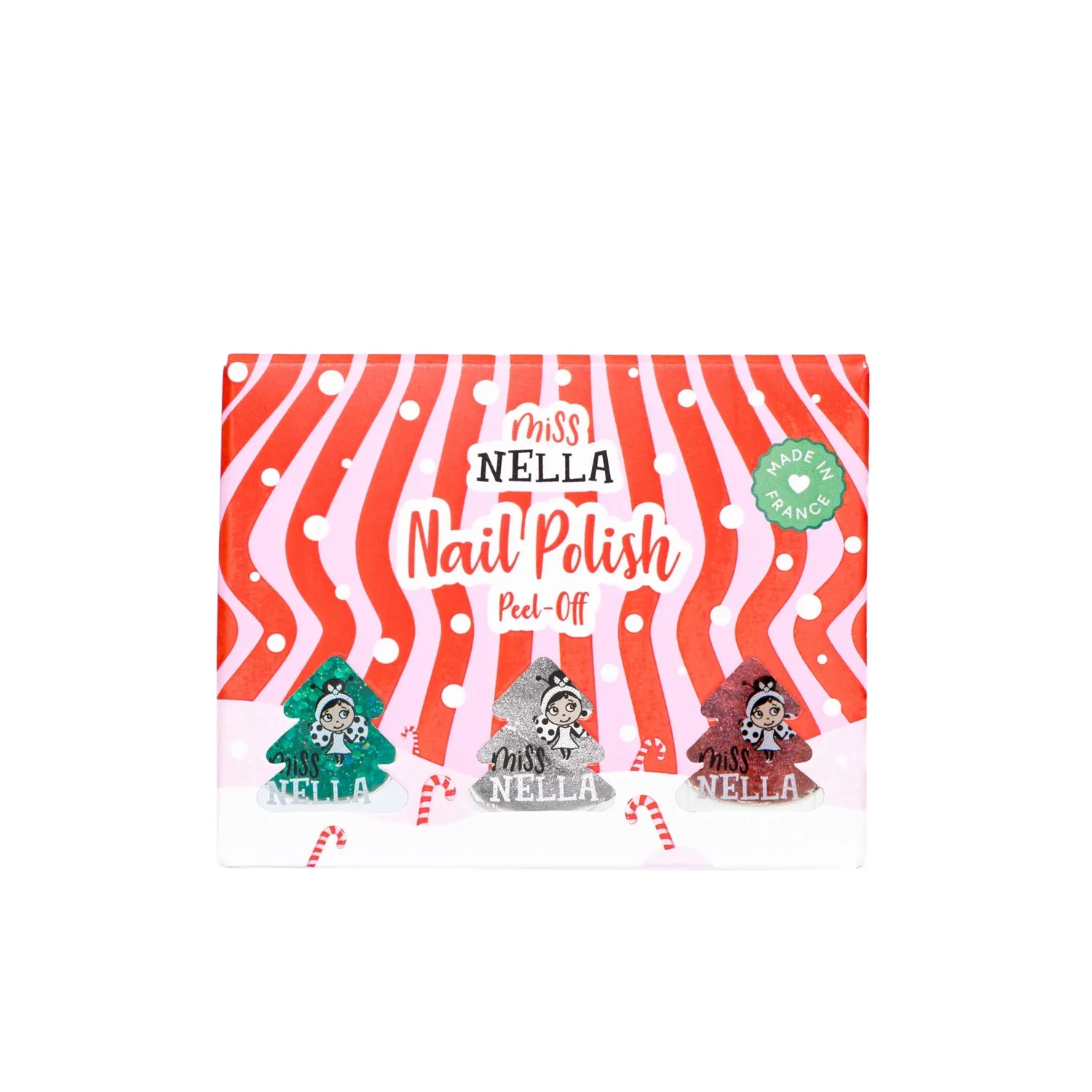 Miss Nella Festive Trio set 3 smalti glitter Natale