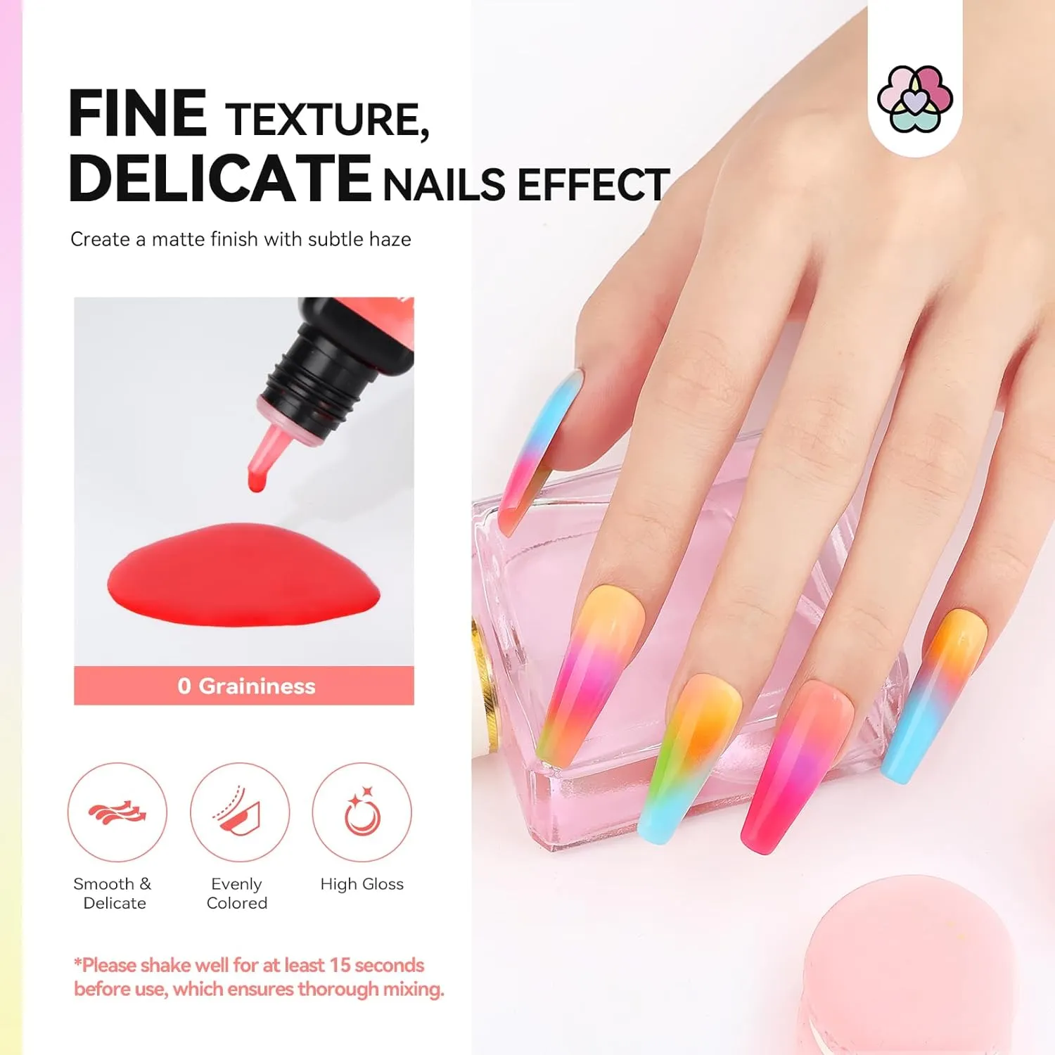 Saviland Airbrush Set 36 smalti gel nail art a polimerizzazione