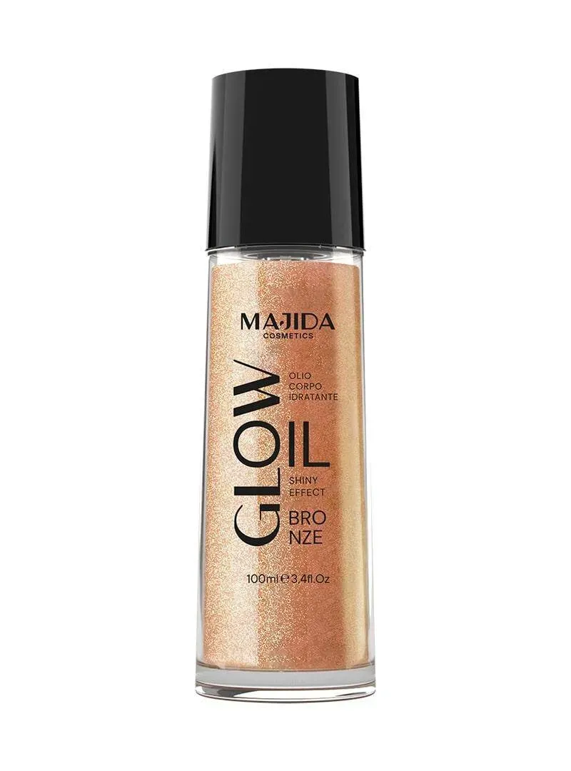 Majida Cosmetics Glow Oil Bronze olio corpo shimmer 100 ml