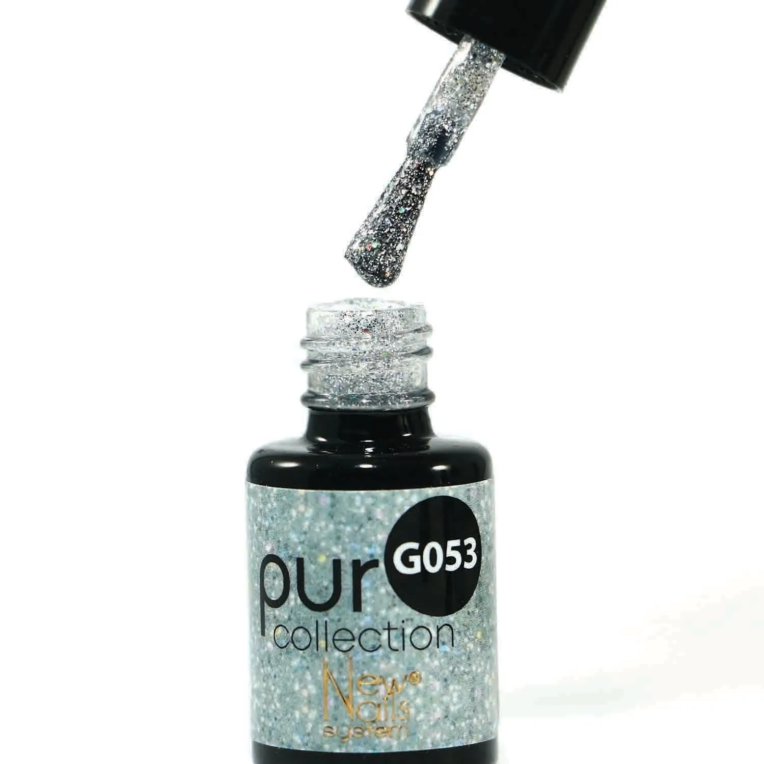 New Nails System Secret Stars Set 6 Smalti Semipermanenti Glitter
