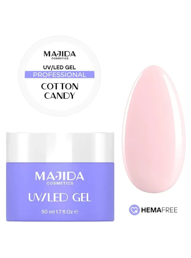 Majida Professional Cotton Candy gel 50ml lattiginoso