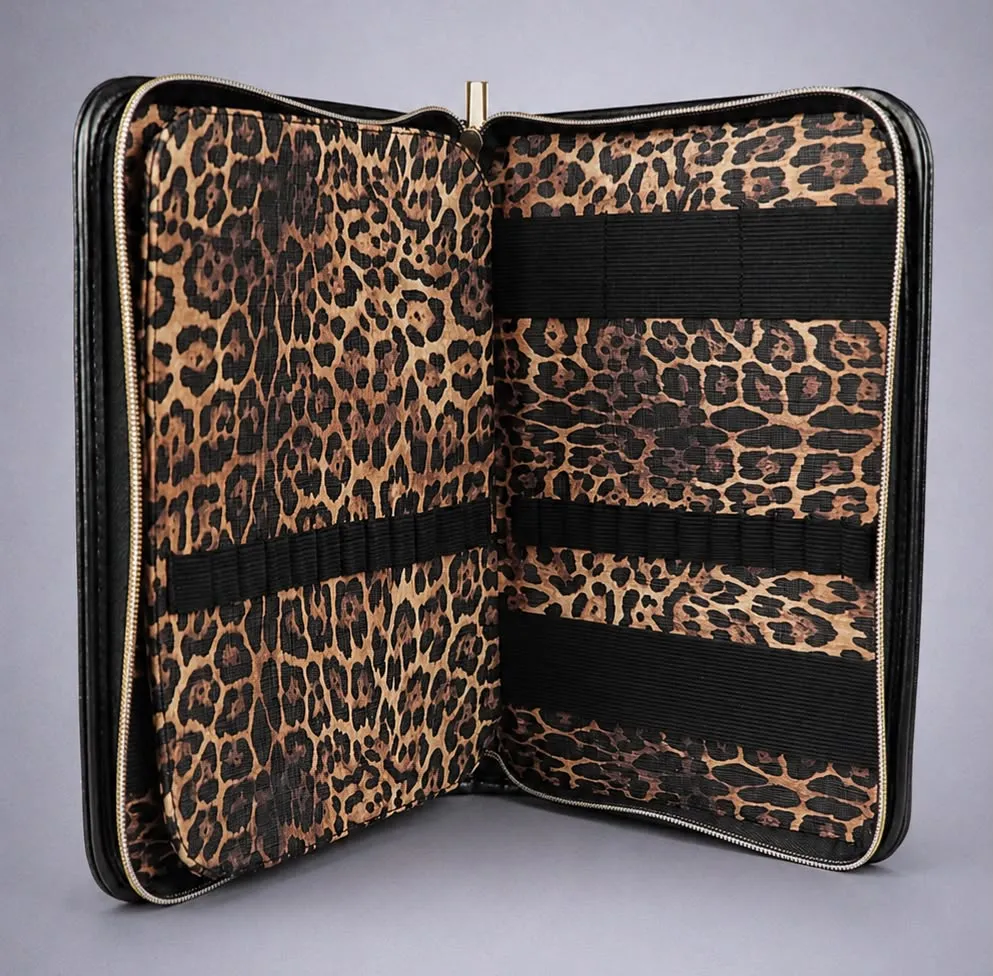 Nail Concept Iconic Brush Case astuccio porta pennelli ecopelle