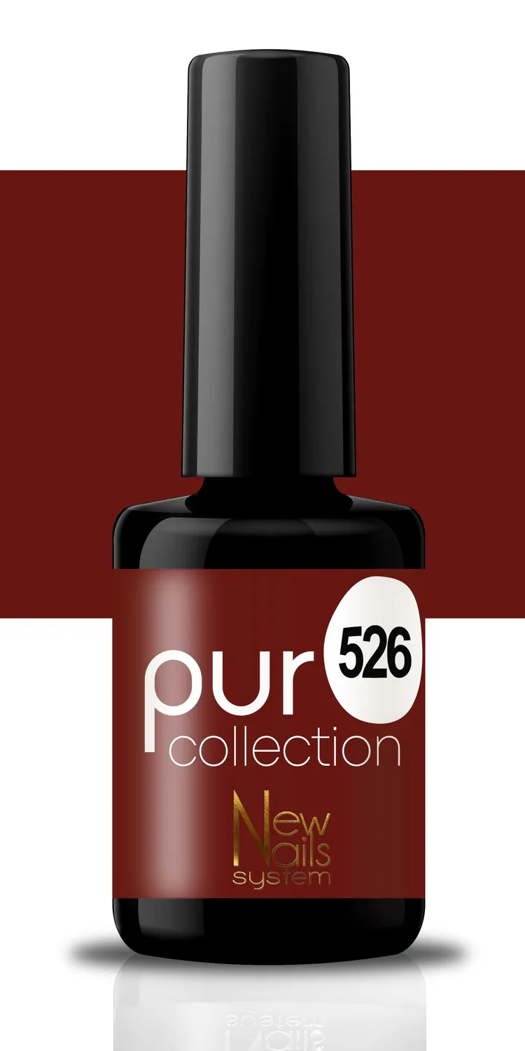New Nails System Rouge Passion 526 smalto semipermanente rosso bordeaux