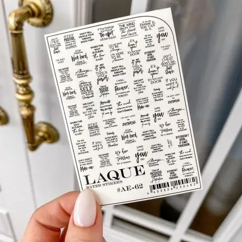 Majida Slider AE62 stickers unghie ad acqua