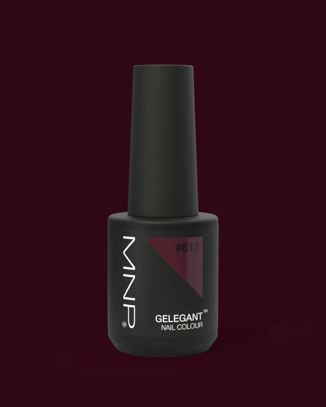 Mesauda Nail Pro Gelegant 615 Rouge Noir smalto semipermanente 8ml coprente