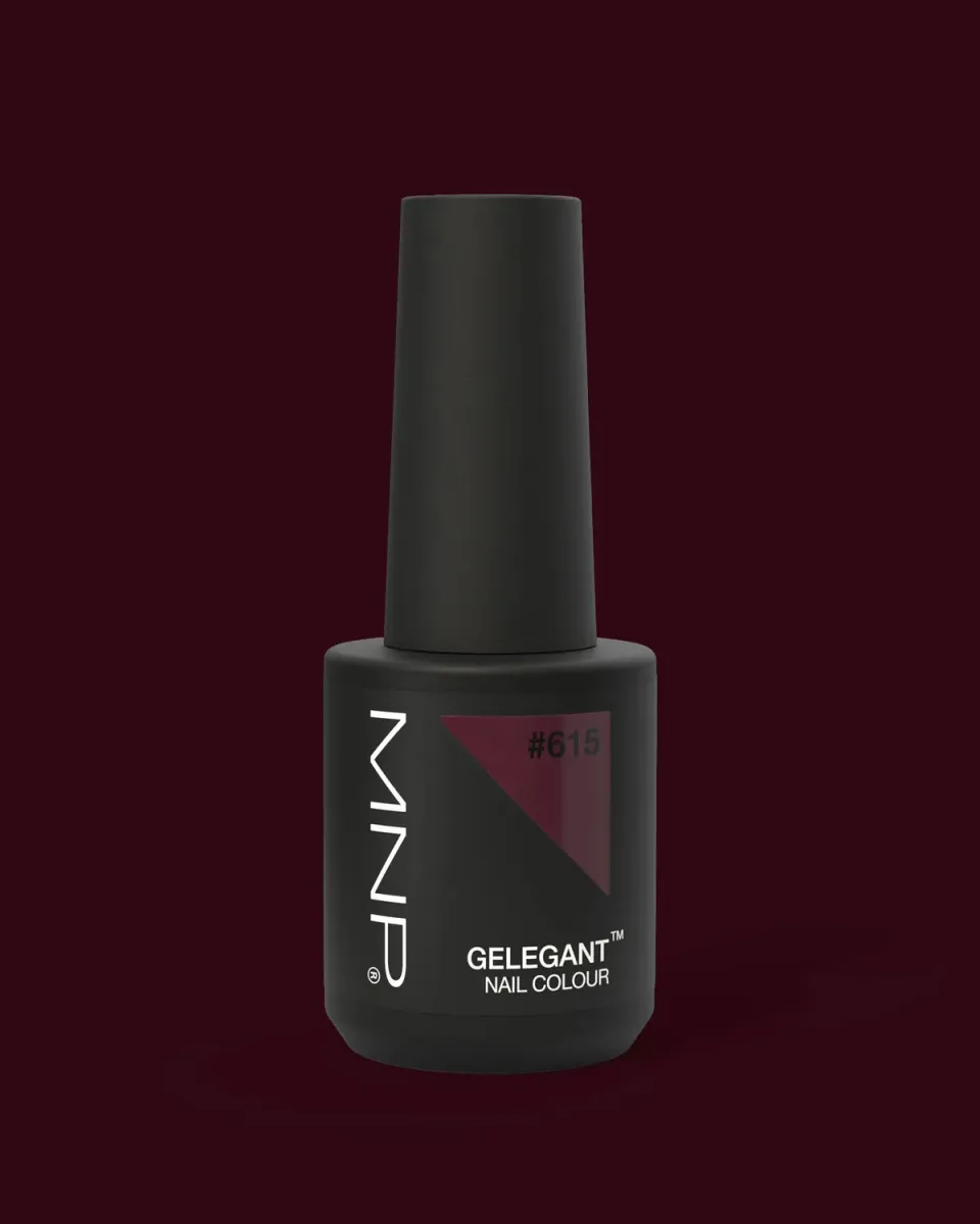 Mesauda Nail Pro Gelegant 615 Rouge Noir smalto semipermanente 8ml coprente