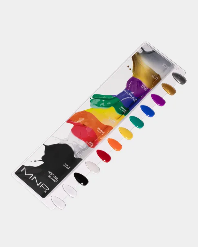 Mesauda Unghiometro Gel Paint espositore 10 colori Pop Gel